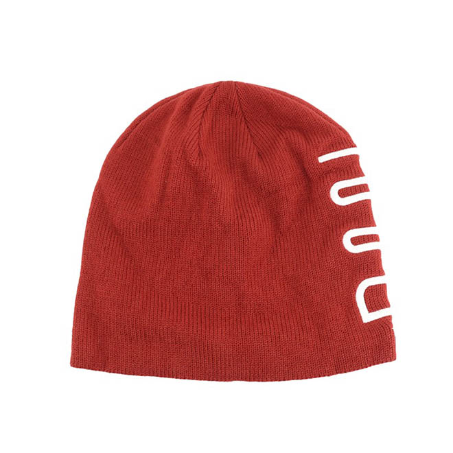 Custom Soft Embroidery Logo Woven Patch Warm Men Women Knitted Cap Winter Hat