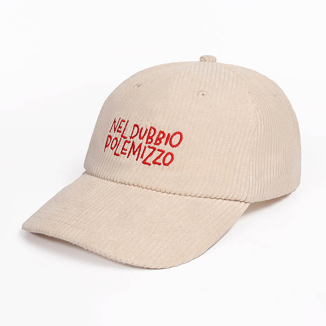 Custom 5 Panel Corduroy Soft Unstructured Embroidery Logo Women Baseball Cap Dad Hat