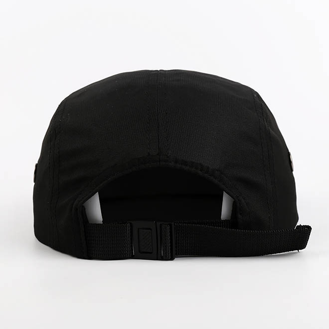 Custom Polyester 5 Panel Hat TPU Patch Logo Printed Under Brim Camp Cap