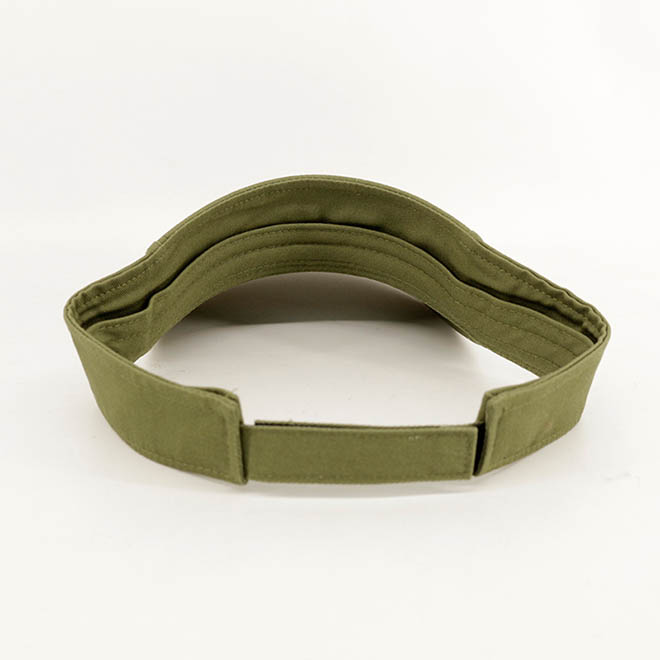 Custom Summer Beach Cotton Embroidery Logo Sun Protect Cap Visor Hat