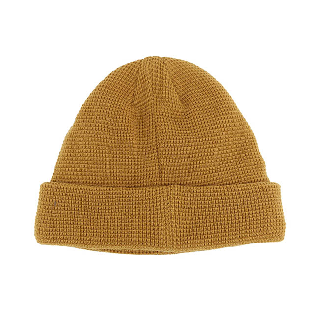 Custom Woven Label Logo Men Women Warn Knitted Cap Winter Hat