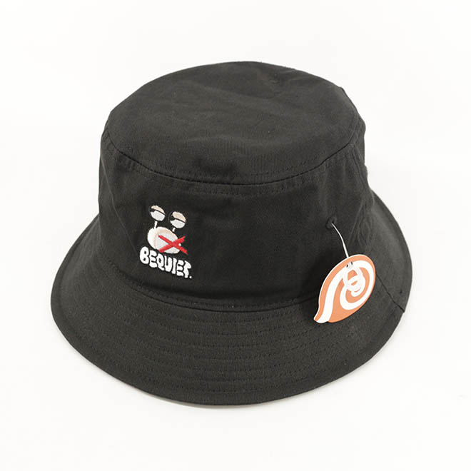 Custom Cotton Cartoon Embroidery Logo Wide Brim Men Women Bucket Hat
