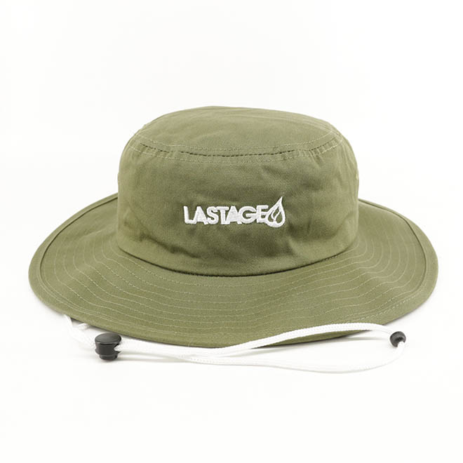 Custom Cotton Embroidery Logo Outdoor Climb Adjustable String Fishing Cap Bucket Hat