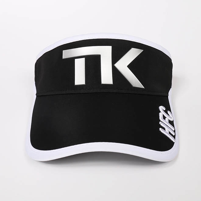 Custom Polyester TPU Patch Logo Embroidery Brim Quick Dry Sports Tennis Cap Visor Hat