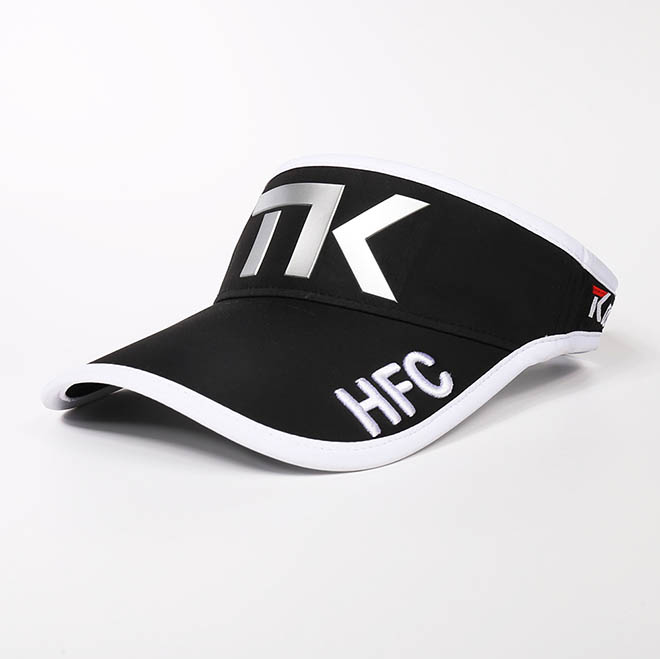 Custom Polyester TPU Patch Logo Embroidery Brim Quick Dry Sports Tennis Cap Visor Hat