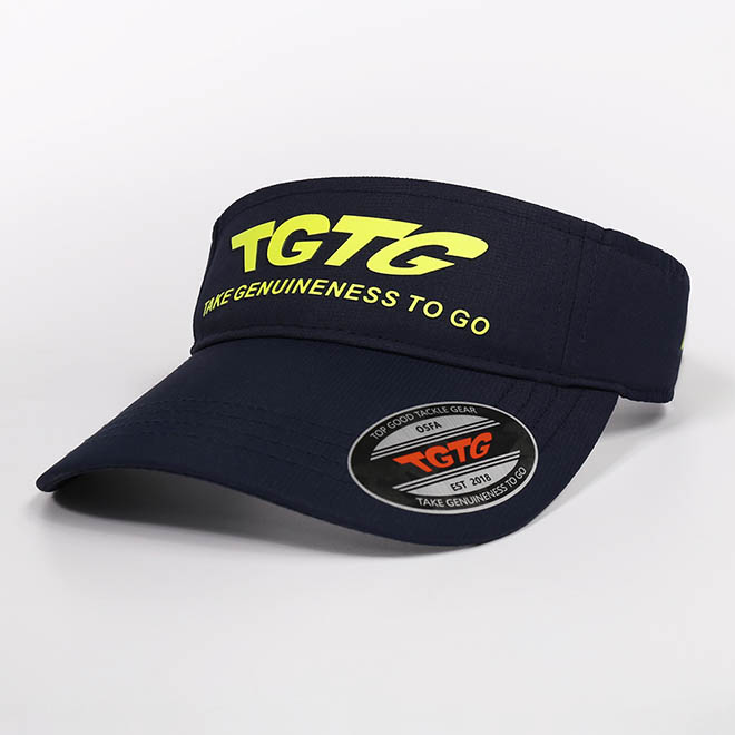 Custom Polyester TPU Patch Logo Sun Protect Empty Top Cap Men Visor Hat