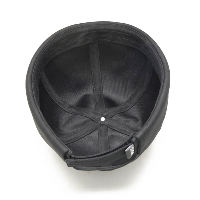 Custom Men 6 Panel Cotton 3D Embroidery Logo Docker Hat Brimless Cap