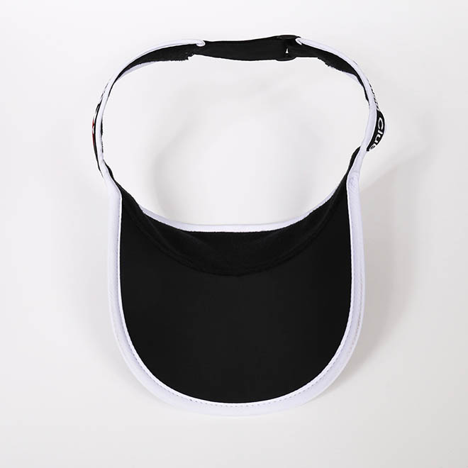 Custom Polyester TPU Patch Logo Embroidery Brim Quick Dry Sports Tennis Cap Visor Hat