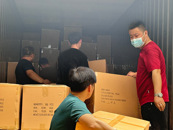 Loading and shipping