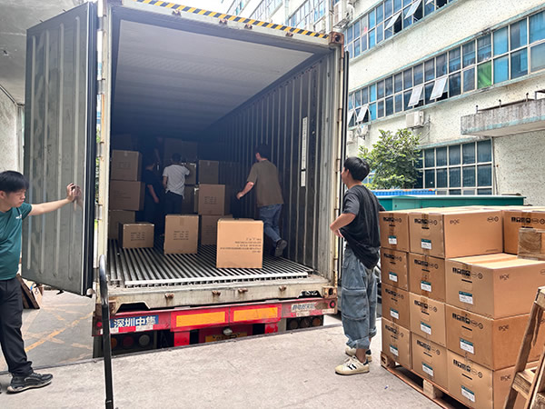 Loading and shipping