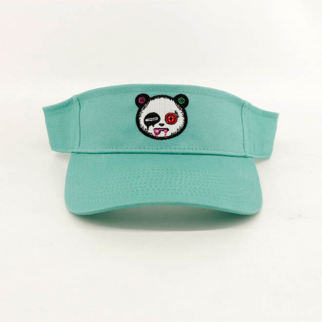 Custom Summer Outdoor Cotton Embroidery Logo Men Women Sun Cap Visor Hat